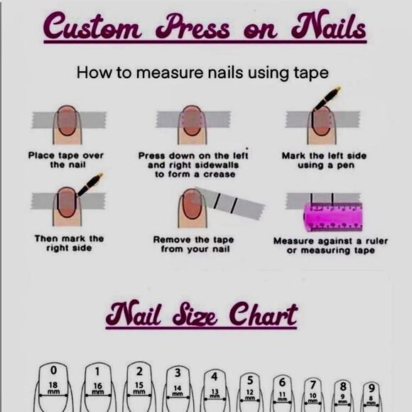 Brown Goddess gel pressons - Picture 8 of 9